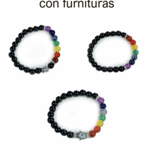 Pulseras8mm7Chakras